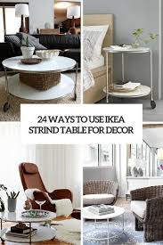 24 Ways To Use Ikea Strind Coffee Table For Decor Ikea Side Table Coffee Table Prices Easy Home Decor