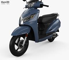 3d Model Of Honda Activa 125 2019 3d Model Honda Model