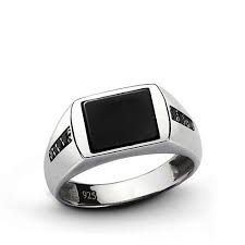 Black And Silver Mens Ring This Item Is Unavailable In 2020 Mens Silver Rings Engagement Rings For Men Rings For Men