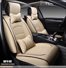 For Kia Rio Cerato K2 K3 K5 Red Black Wear Resisting Waterproof Leather Car Seat Covers Front Rear Full Cus Leather Car Seat Covers Leather Car Seats Car Seats