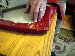 how to upholster a chair seat, part #3