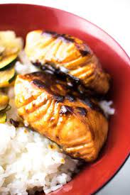 Japanese Salmon Rice Bowl A Hedgehog In The Kitchen Recipe Salmon And Rice Healthy Bowls Recipes Salmon Rice Bowl