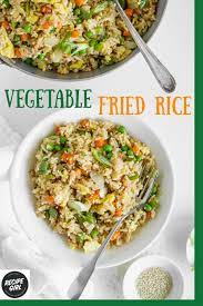 Vegetable Fried Rice Recipe In 2021 Vegetable Fried Rice Cooking Jasmine Rice Fried Rice