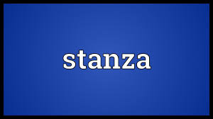 Stanza is first recorded in english at the end of the 16th century, borrowed from italian. Stanza Meaning Youtube