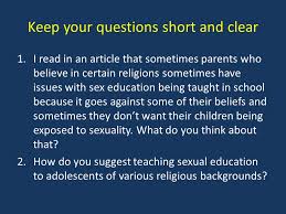 The conversation is already framed in the question itself. Formulating Interview Questions Use Open Ended Questions Ppt Download