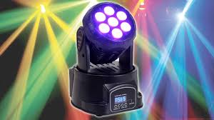 Ibiza Lhm350led Mini Moving Head Light Effect Led Stage Dj Professional Youtube