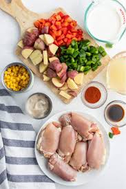 This slow cooker beer chicken also makes a great. Crock Pot Chicken Thighs And Potatoes Bread Booze Bacon