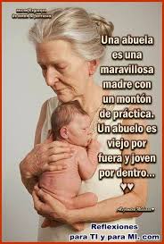 Una Abuela Es Una Maravillosa Madre Frases Para Nietos Frases Para Abuelos Felicitaciones Abuelos