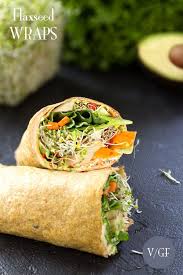 Flaxseed Wraps Vegan Paleo Keto Nutrition Refined Recipe Food Flax Seed Recipes Nutrition Recipes