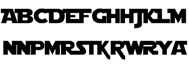 Star Jedi Font Ffonts Net Commercial Fonts Jedi Buy Fonts