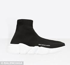 The modern and unique designs transformed the classic sneaker, pumps and boots to something that you have to take a second look at because they are that cool. Balenciaga S Speed Trainers Are Fashion S Hottest Shoe Daily Mail Online