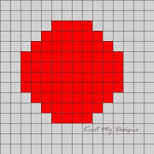 Crochet C2c Octagon Shape Grid Graph Octagon Shape Pixel
