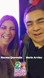 @soynormaquevedo y @realmarioarvizu pisando por primera vez el escenario de  esta segunda edición del #FestivalDeLaExpresion 🤩🗣️🎉, #modoexpresivo