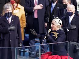 Tmz has obtained dramatic, upsetting video, of the actual confrontation between the shooters and lady gaga's dog walker which ended with the dog walker shot and 2 of her dogs stolen. Behold Lady Gaga S Custom Schiaparelli Golden Inauguration Dove Fashionista