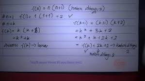 Lambang sigma sendiri berupa ς (huruf kecil di akhir perkataan), σ (huruf besar) dan σ (huruf kecil). Contoh Soal Induksi Matematika Brainly