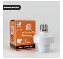 WiFi Smart Lamp Holder Remote Control Light Socket E26 E27 Bulb Socket  Adapter, eWeLink APP Remote Timing, Compatible with Alexa and Google(Wi-Fi  + ...