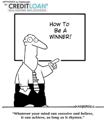 Cartoon About How To Be A Winner Business Cartoons Marketing Humor Finance