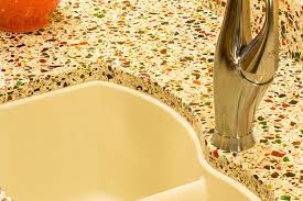 Custom Recycled Glass Countertops