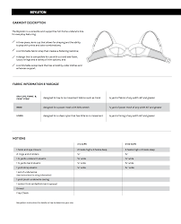 Boylston Bra Instant Download Pdf Sewing Pattern Orange