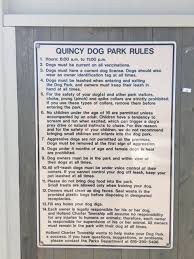 Maybe you would like to learn more about one of these? Quincy Park Dog Park