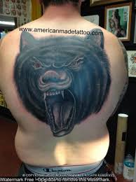 Andy was great, he took my idea. Rucken Baren Tattoo Von American Made Tattoo
