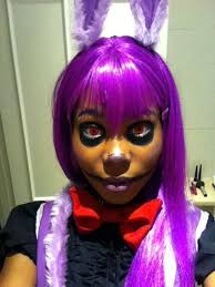 fnaf bonnie cosplay wow lol thats pretty darn cool and strange at the same  time that peop…