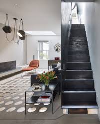 Photo 2 Of 12 In Transparent Perforated Circles Bring Light And Terrace House Interior Staircase London Townhouse