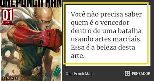 Voce Nao Precisa Saber Quem E O One Punch Man