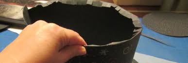 Then attach to the card base with stampin' dimensionals. Paper Top Hats