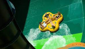Riders are blasted at high speed to the top of the tower, before freefalling back down to the ground below. Inferno Adventure World