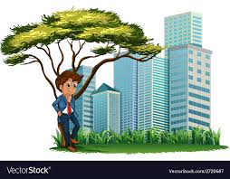 Image result for tall man with a tree
