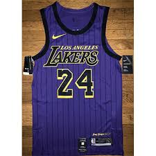 New nba jersey la lakers kobe bryant 24 yellow basketball swingman edition. Men S Los Angeles Lakers Kobe Bryant Purple City Edition Swingman Jersey Jerseys For Cheap