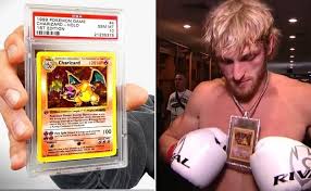 Logan Paul salió al ring con su carta de Pokémon de 150,000 dólares en el  cuello