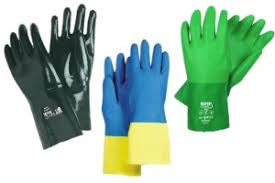 Material Guide For Chemical And Liquid Resistant Gloves