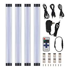 4 Panels Zhuy Daylight Dimmable Led Under Cabinet Lighting Wireless Rf Dimmer And Controller Included Not Jameeeshornbuckle