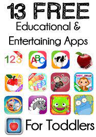 Best Free Educational And Entertaining Apps For Toddlers Educational Apps For Toddlers Educational Apps For Kids Kids App