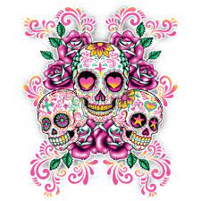 To get more templates about posters,flyers,brochures,card,mockup,logo,video,sound all categories templates png images backgrounds illustration powerpoint word excel video sound effects music decors & 3d models. 17606 7x9 3 Sugar Skulls Floral Background Png 420 420 Sugar Skull Tattoos Sugar Skull Art Skull Artwork