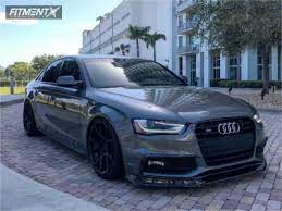 This 2015 Audi S4 Awd Is Running Rotiform Kps 19x10 35 Wheels And Nankang Ns 20 35x245 Tires With St Suspension Coilovers In 2021 Audi S4 Black Audi Audi