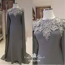 Online Shop قفطان عباية Aarabic المرأة الأم من فساتين العروس كيب طويلة الأكمام يزين 2019 Wedding Guest Gowns Bride Groom Dress Mother Of The Bride Dresses Long