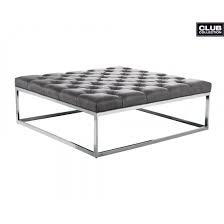 Living room amazing upholstered ottoman coffee table trays design. Sutton Square Ottoman Large Grey Leather Square Ottoman Ottoman Large Square Ottoman
