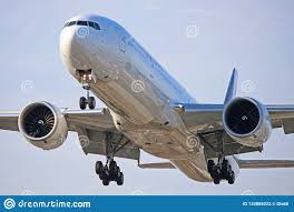 head on view of a philippine airlines boeing 777 300er