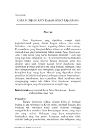 Bacalah dzikir ya,,ghoni ya,,mughni 1000x. Pdf Cara Menjadi Kaya Dalam SÄrat Rajabrana