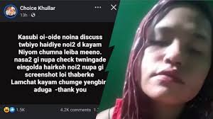 Choice khuller asi fake ni mahak natte na hairi #manipur #viralvideo