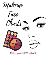 Makeup Face Charts Makeup Artist Workbook Blank Face