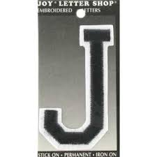 Get the best deals on hobby lobby letters metal home décor plaques & signs when you shop the largest online selection at ebay.com. Black J 3 Embroidered Iron On Letter Hobby Lobby 296160