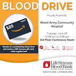 Blood Drive — Villages at Fort Irwin