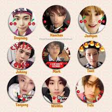 Projects for nct 127, restructure of nct dream, new members, and nct 2020 resonance. Nct 127 Cherry Bomb Selca Buttons Kpop Etsy