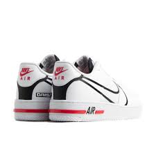 Nike's conceptual and technical d/ms/x family started off the new decade by adding their latest proposition to the lifestyle scene with the introduction of the air force 1 react. Nike Air Force 1 React In Weiss Cd4366 100 Everysize