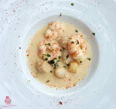 Duo De Gambas Et St Jacques Odelice D Oceane Recette Recette Gambas Recette Saint Jacques Cuisine