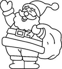 Try to color christmas to unexpected colors! Santa Coloring Pages For Free Coloring Home
